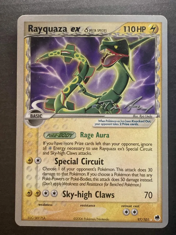 World Championships 2007 Rayquaza EX [Tom-Roos] Pokémon card